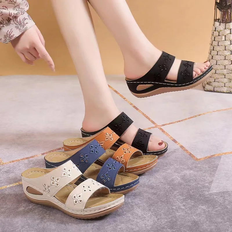 Sandalias Bordadas Azahar