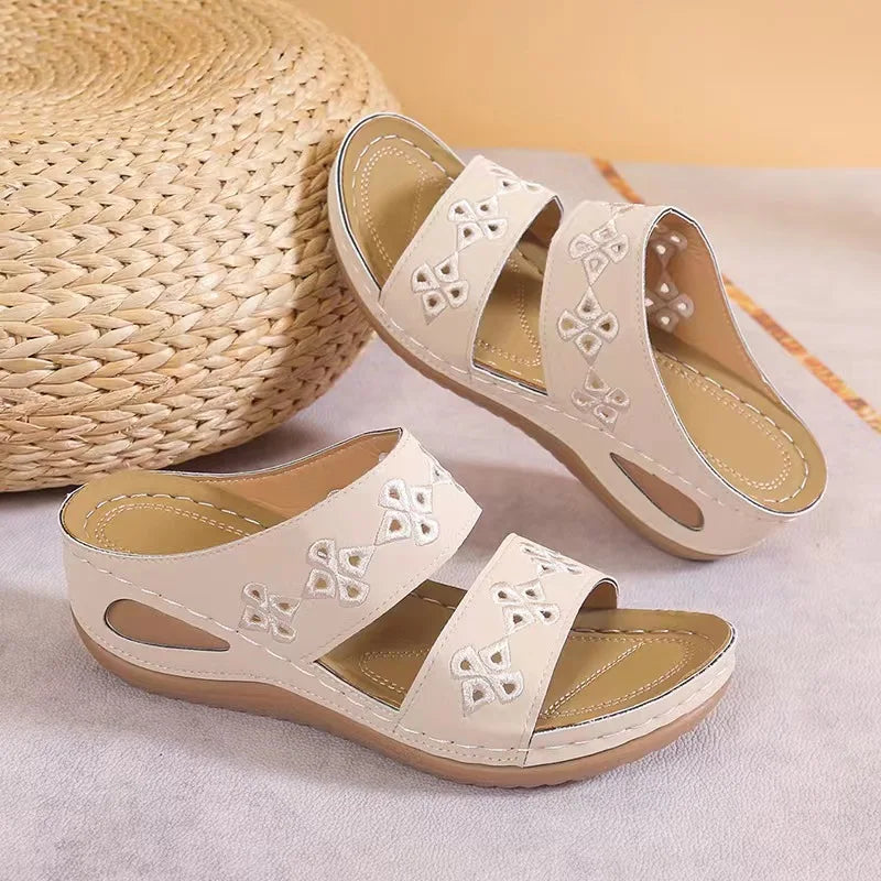 Sandalias Bordadas Azahar