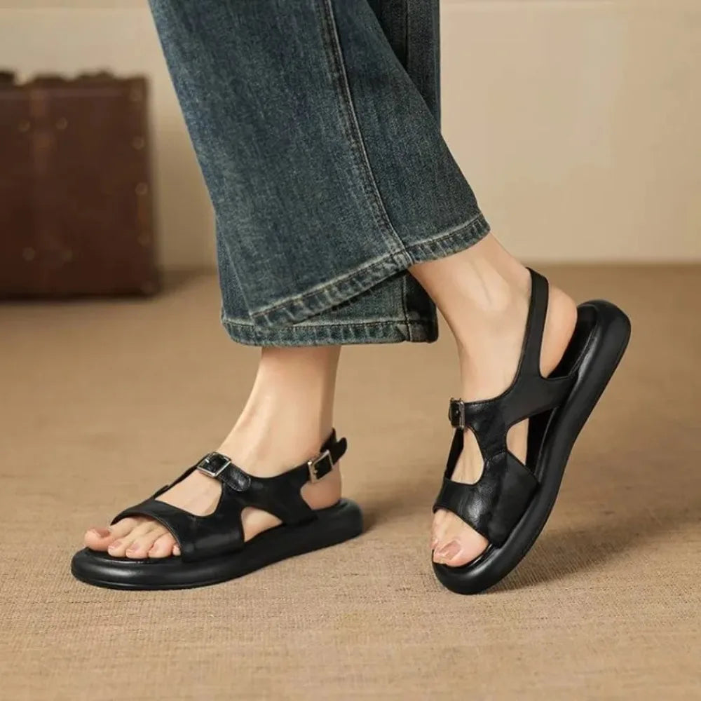 Sandalias Taco Bajo Alba