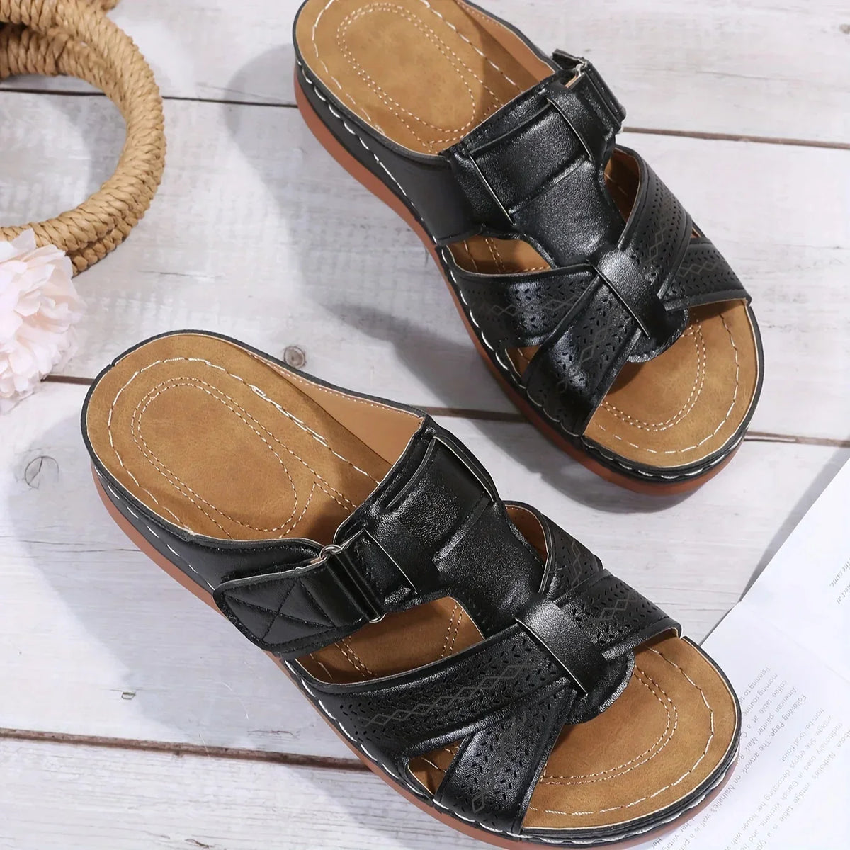 Sandalias Cuña Confort Renata