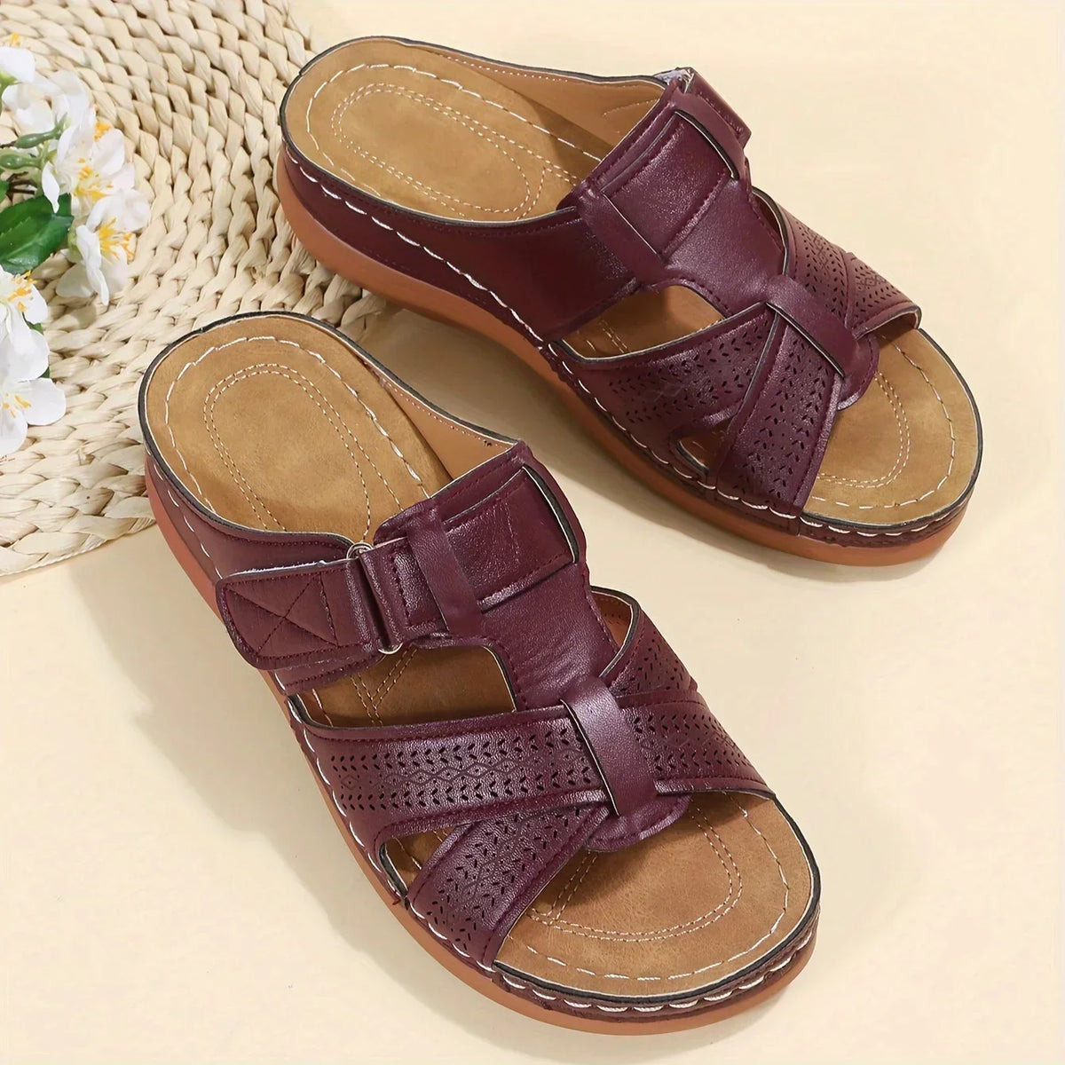 Sandalias Cuña Confort Renata