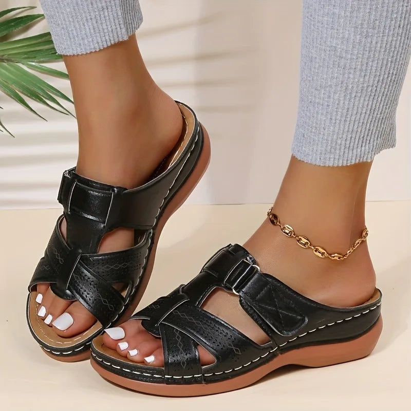 Sandalias Cuña Confort Renata