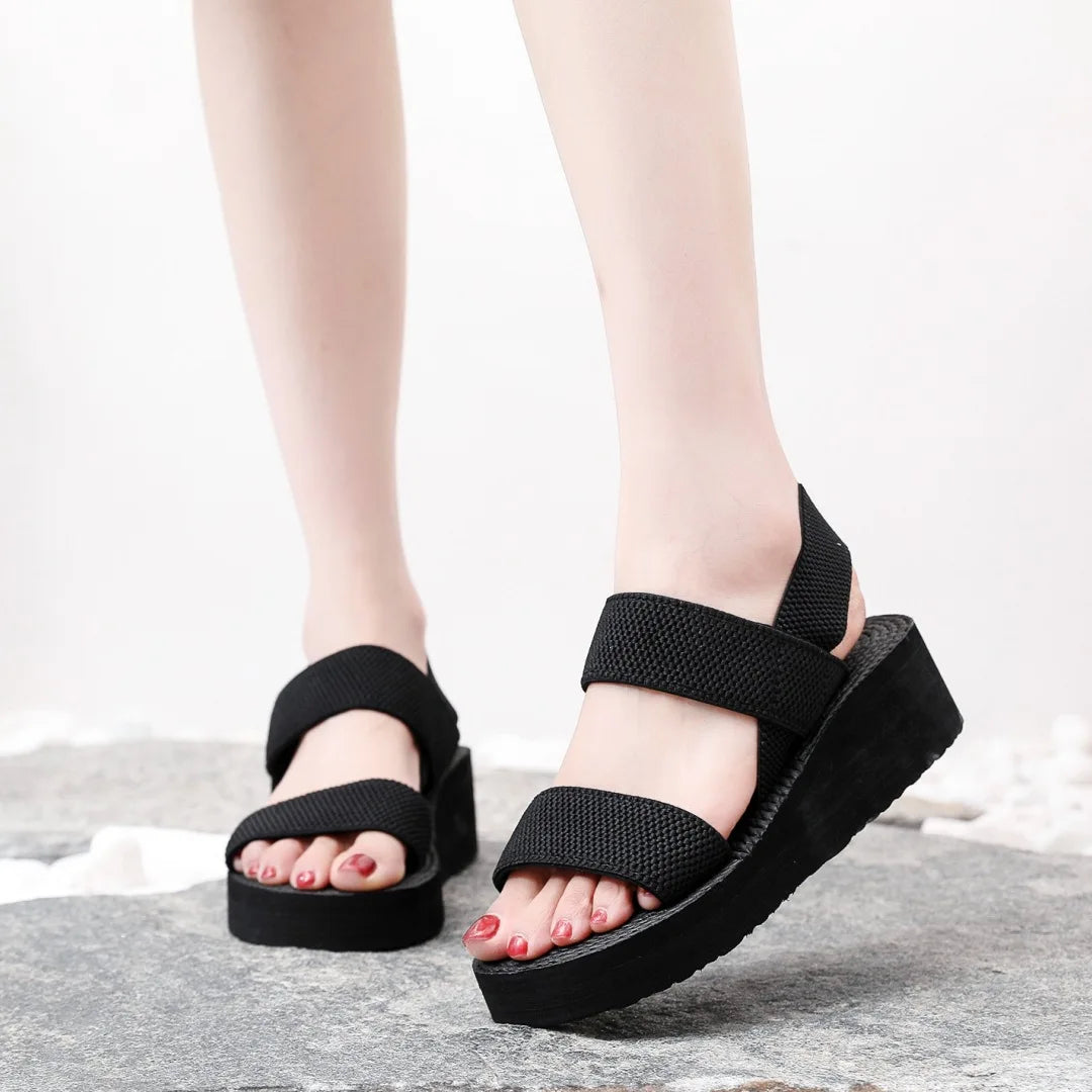 Sandalias Cuña Slingback Nerea