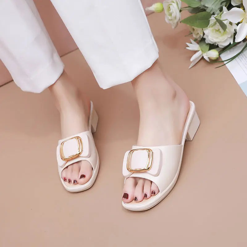 Sandalias Suela Gruesa Metrópoli
