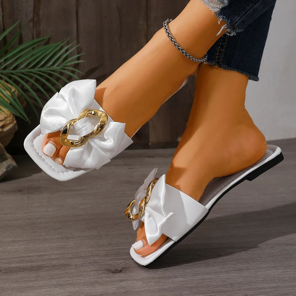 Chinelas Moño Bianca